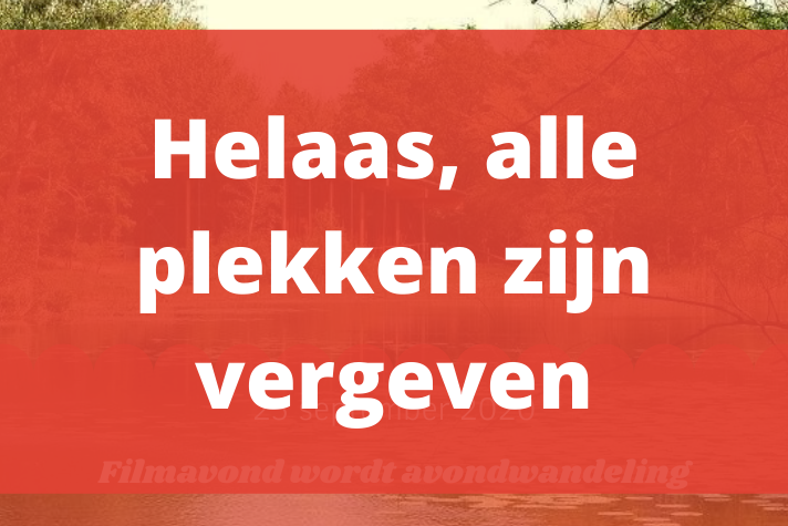 avondwandeling vol