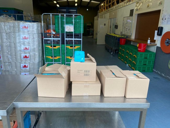 donatie maandverband voedselbank hellevoetsluis