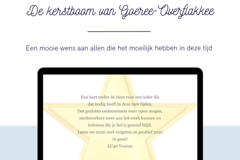 donati kerstboom van goeree